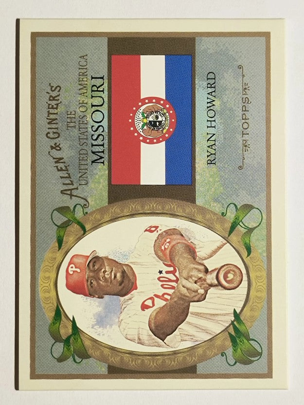 2008 Topps Allen and Ginter United States #US25 Ryan Howard