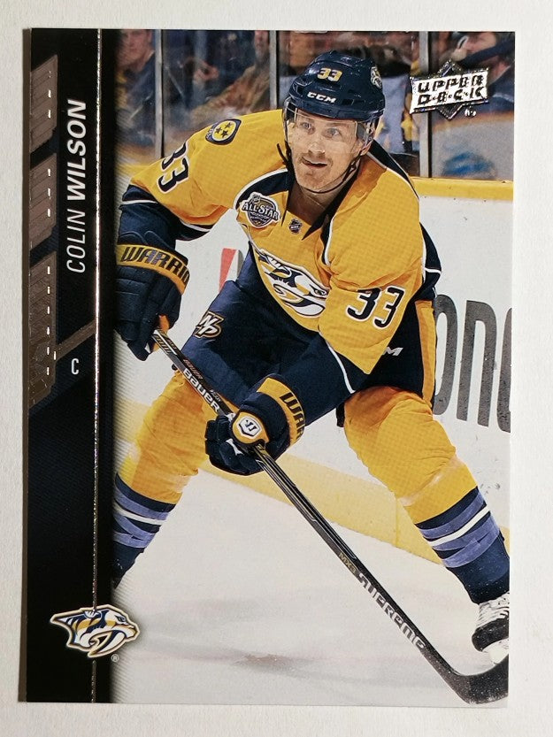 2015-16 Upper Deck #364 Colin Wilson