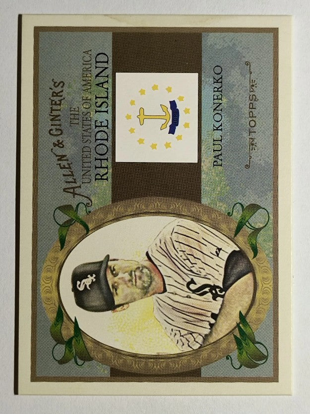 2008 Topps Allen and Ginter United States #US39 Paul Konerko
