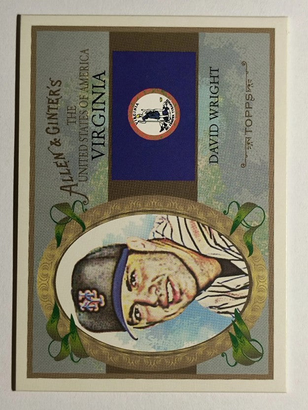 2008 Topps Allen and Ginter United States #US46 David Wright