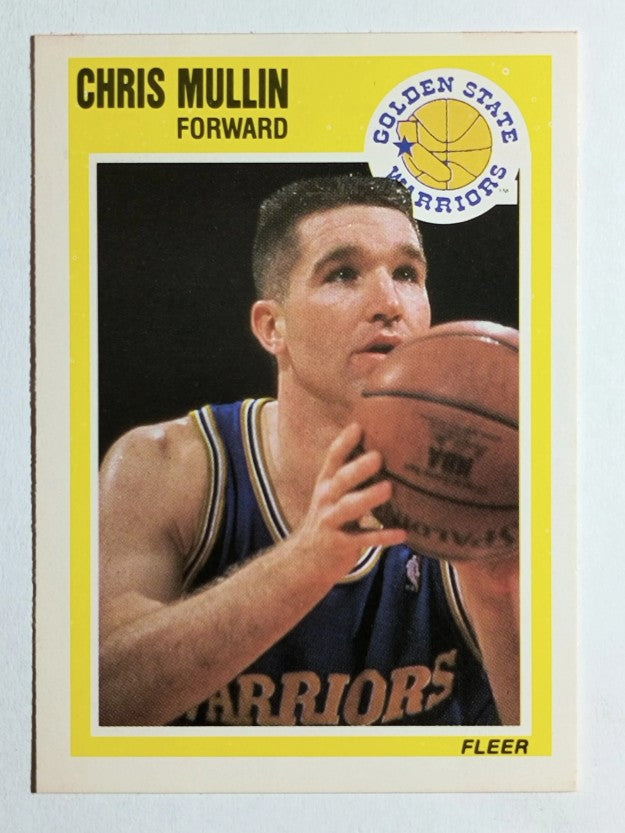 1989-90 Fleer #55 Chris Mullin