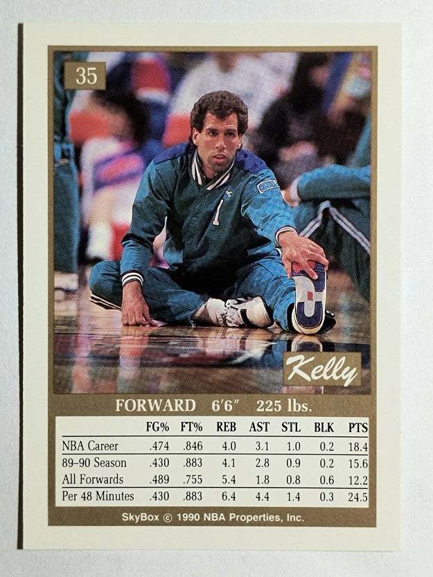 1990-91 SkyBox #35 Kelly Tripucka