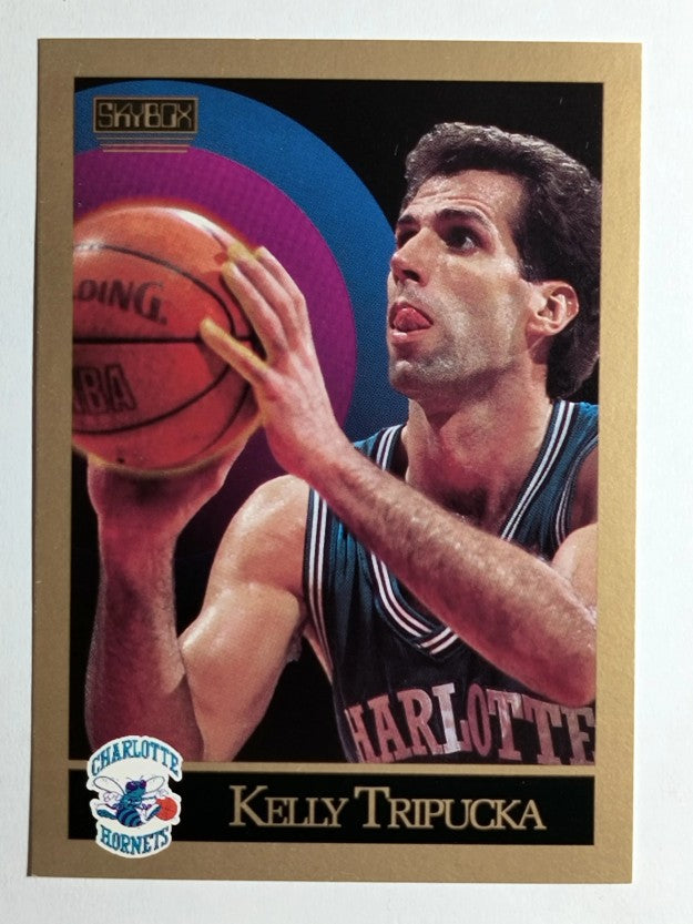 1990-91 SkyBox #35 Kelly Tripucka