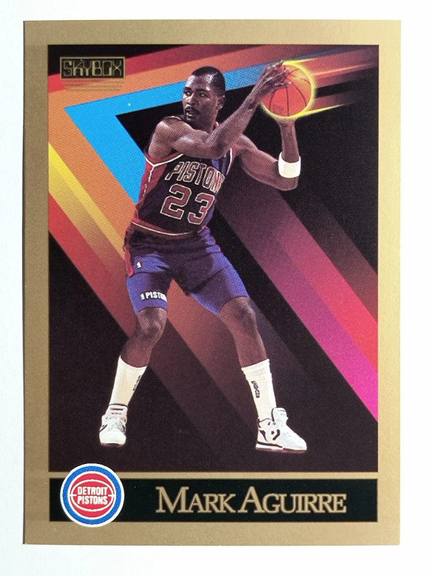 1990-91 SkyBox #82 Mark Aguirre
