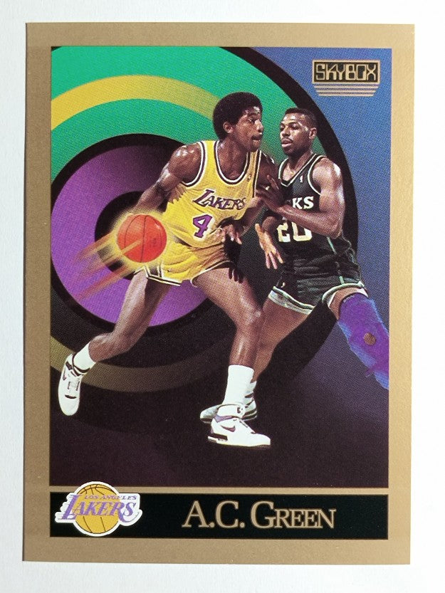 1990-91 SkyBox #137 A.C. Green