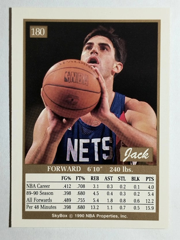 1990-91 SkyBox #180 Jack Haley RC
