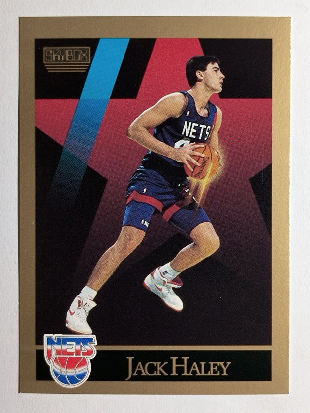 1990-91 SkyBox #180 Jack Haley RC