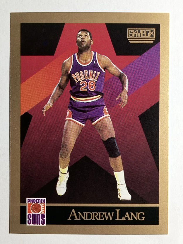 1990-91 SkyBox #225 Andrew Lang RC