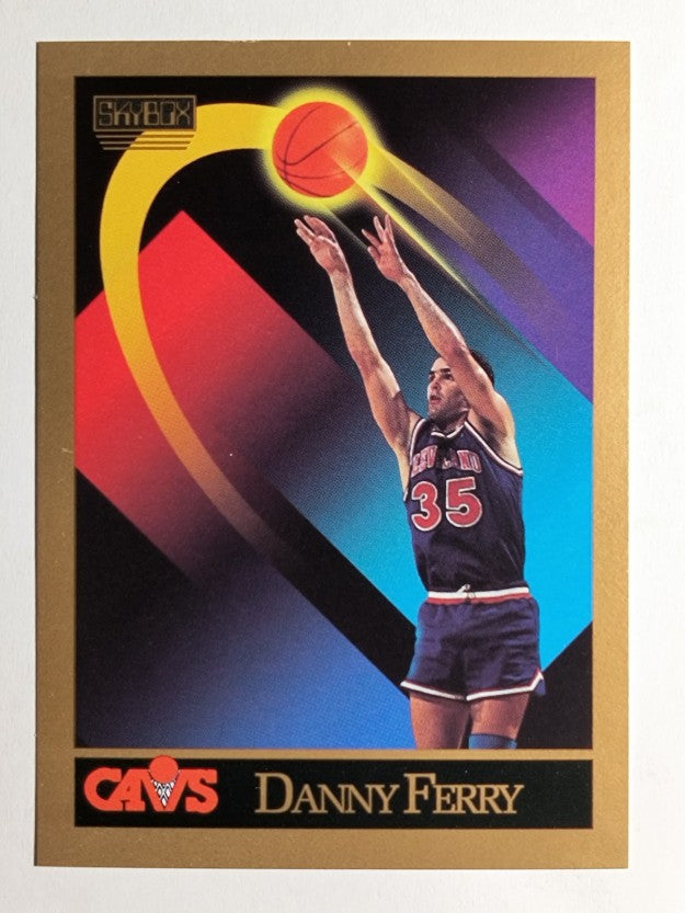 1990-91 SkyBox #374 Danny Ferry