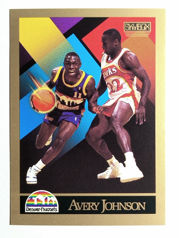 1990-91 SkyBox #380 Avery Johnson RC