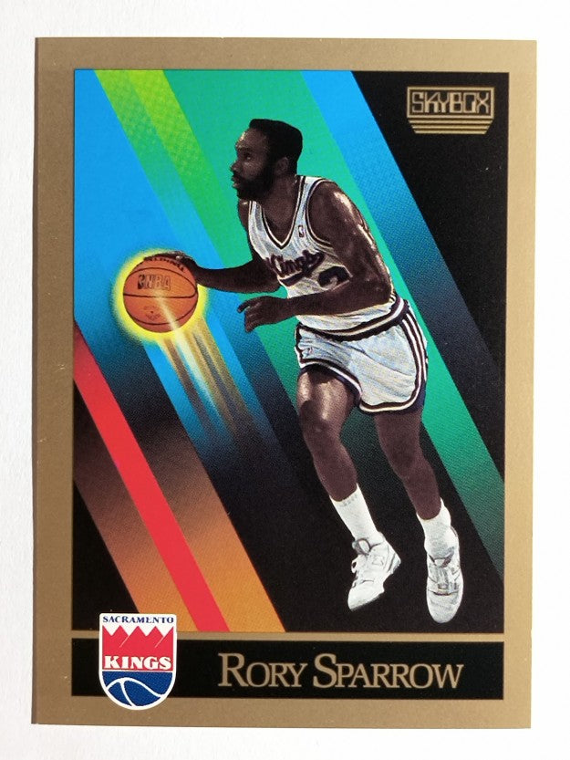 1990-91 SkyBox #411 Rory Sparrow