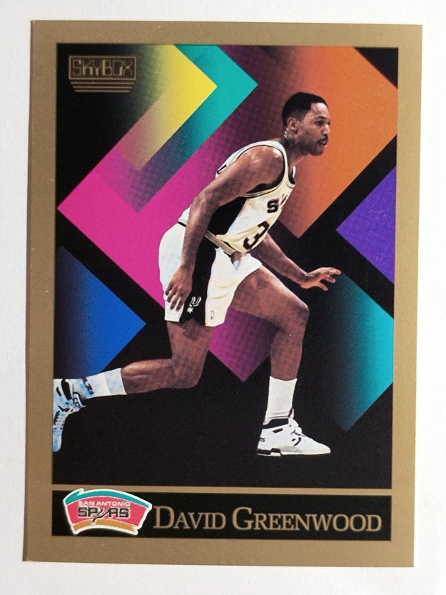 1990-91 SkyBox #414 David Greenwood