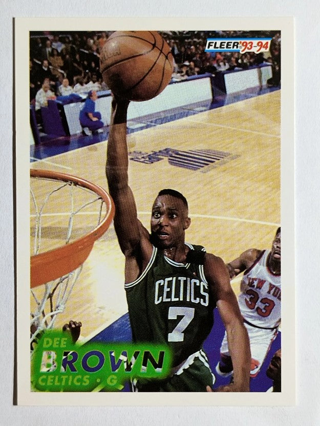 1993-94 Fleer #10 Dee Brown