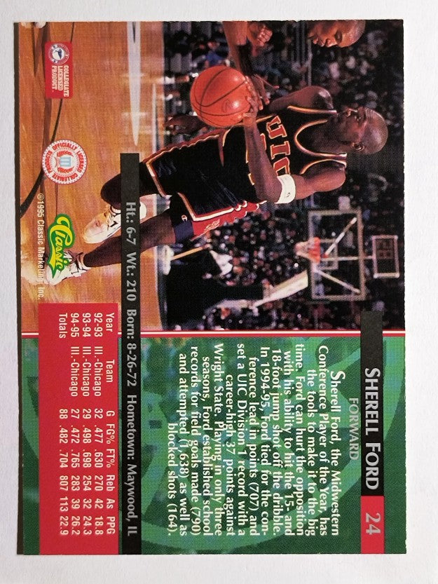 1995 Classic #24 Sherrell Ford