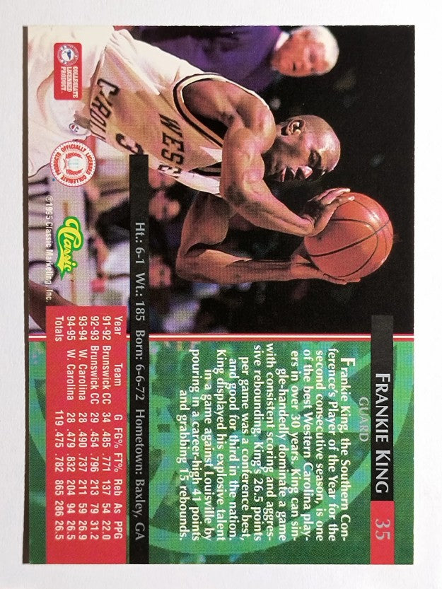 1995 Classic #35 Frankie King