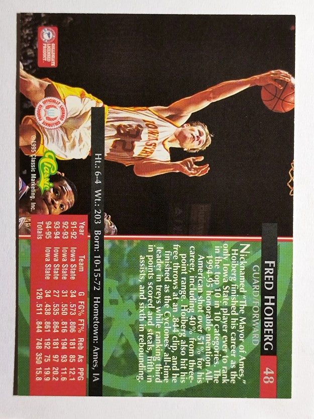 1995 Classic #48 Fred Hoiberg