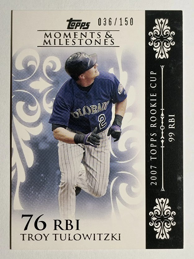 2008 Topps Moments and Milestones #9-76 Troy Tulowitzki