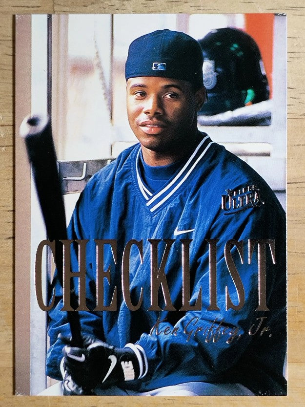 1996 Ultra Checklists #B3 Ken Griffey Jr.