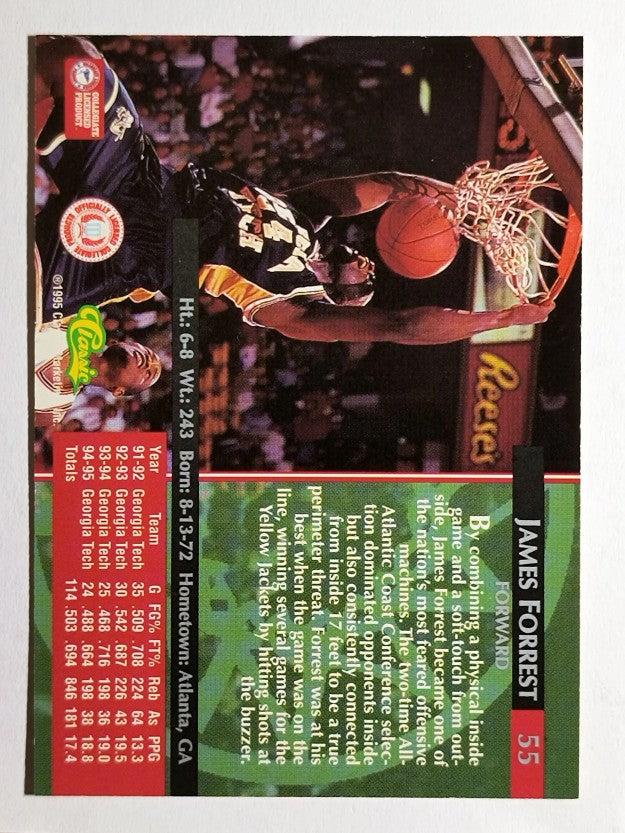 1995 Classic #55 James Forrest