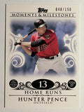 2008 Topps Moments and Milestones #11-13 Hunter Pence