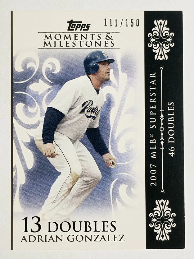 2008 Topps Moments and Milestones #105-13 Adrian Gonzalez