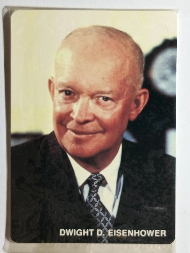 1992 Mother's Cookies U.S. Presidents #34 Dwight D. Eisenhower