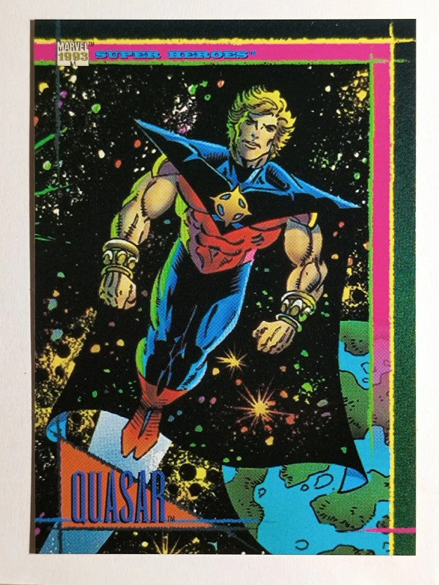 1993 SkyBox Marvel Universe IV #12 Quasar