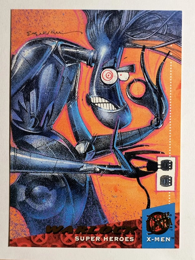 1994 Fleer Ultra X-Men #128 Warlock