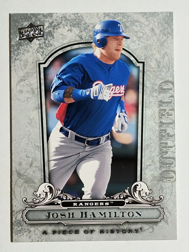 2008 UD A Piece of History Silver #94 Josh Hamilton