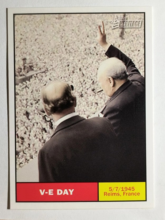 2009 Topps American Heritage #118 V-E Day