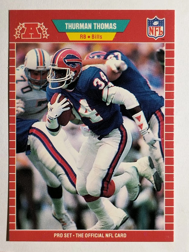 1989 Pro Set #32 Thurman Thomas RC