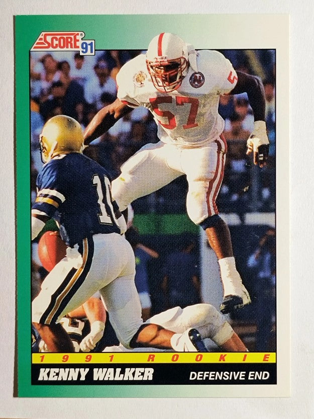 1991 Score #317 Kenny Walker RC