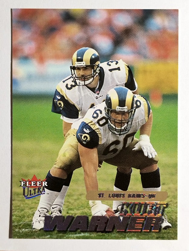 2001 Ultra #2 Kurt Warner