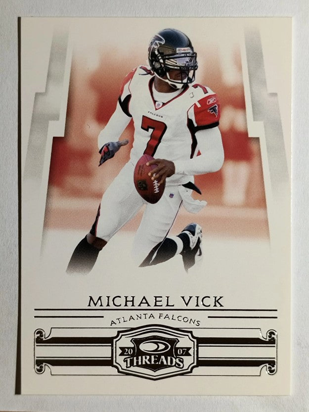 2007 Donruss Threads #4 Michael Vick