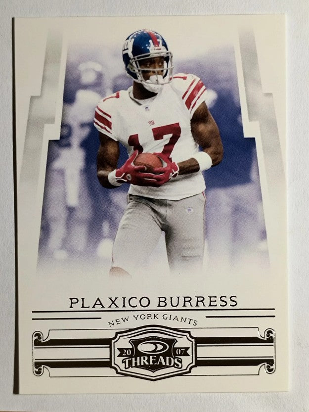2007 Donruss Threads #32 Plaxico Burress