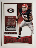2016 Panini Contenders Draft Picks #58 Justin Houston