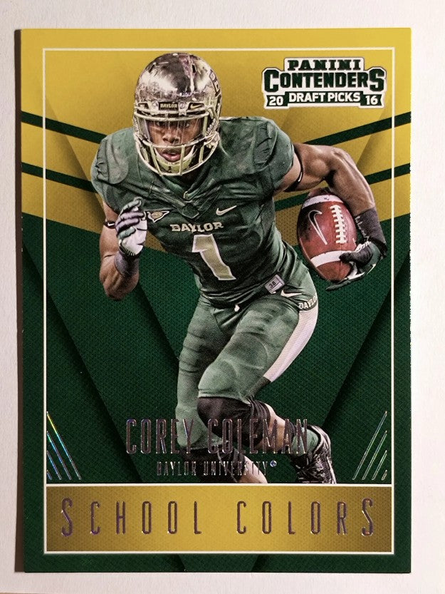 2016 Panini Contenders Draft Picks School Colors #11 Corey Coleman