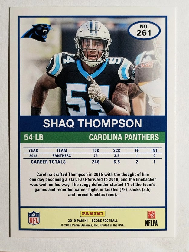 2019 Score #261 Shaq Thompson