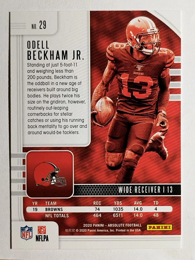 2020 Absolute Retail #29 Odell Beckham Jr.