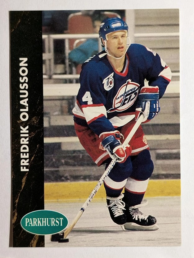 1991-92 Parkhurst #203 Fredrik Olausson