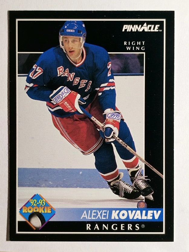 1992-93 Pinnacle #403 Alexei Kovalev