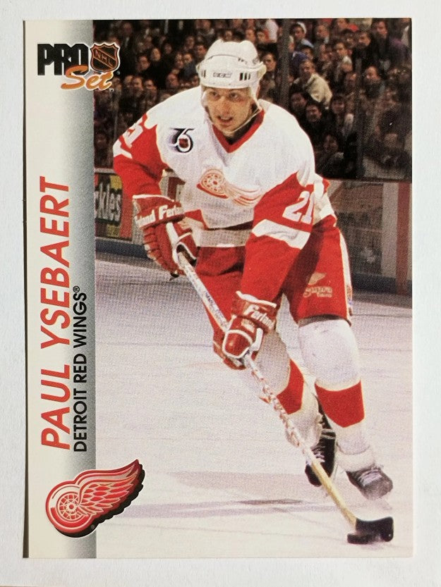 1992-93 Pro Set #41 Paul Ysebaert