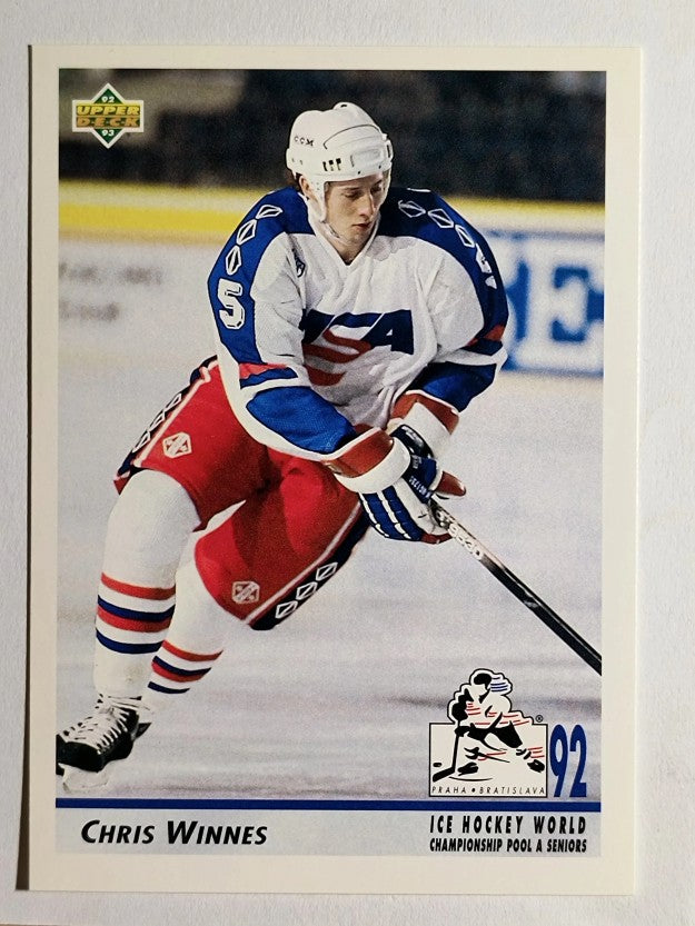 1992-93 Upper Deck #380 Chris Winnes