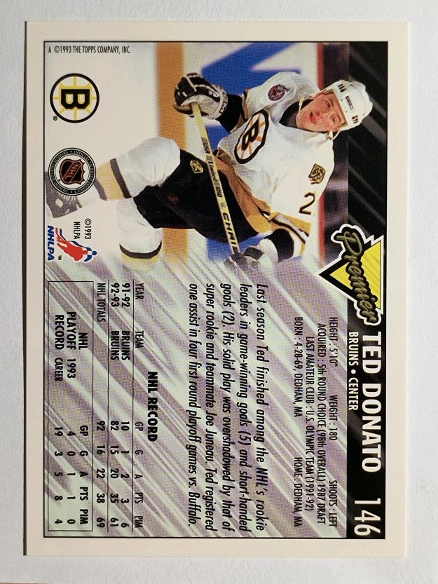 1993-94 Topps Premier #146 Ted Donato