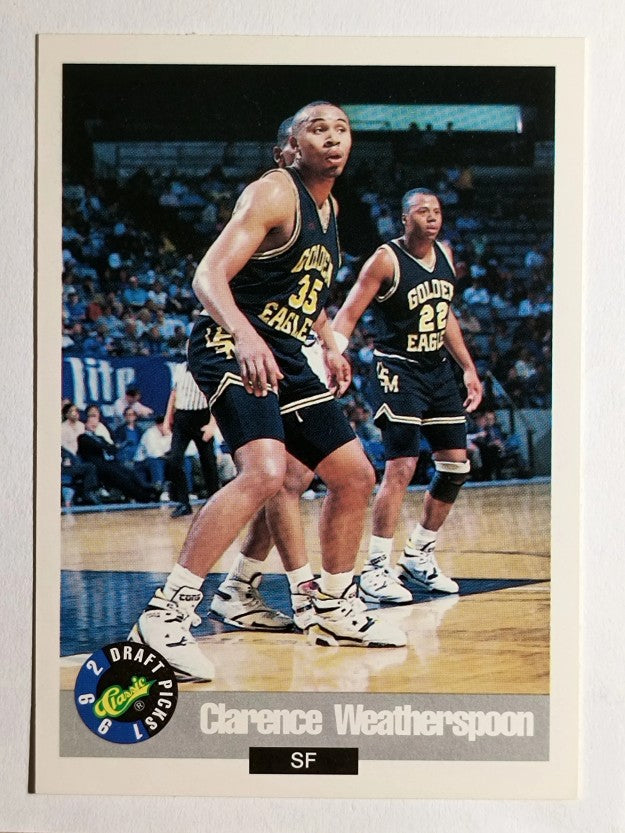 1992 Classic #28 Clarence Weatherspoon