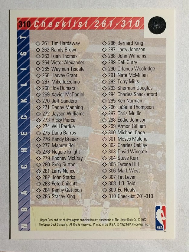 1992-93 Upper Deck #310 Michael Jordan CL