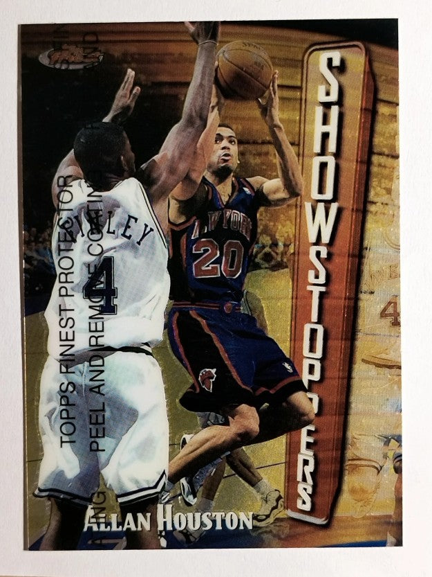 1997-98 Finest #174 Allan Houston B