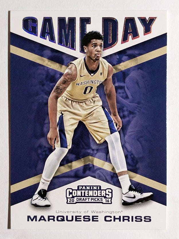 2016-17 Panini Contenders Draft Picks Game Day #7 Marquese Chriss