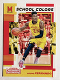 2019-20 Panini Contenders Draft Picks School Colors #28 Bruno Fernando