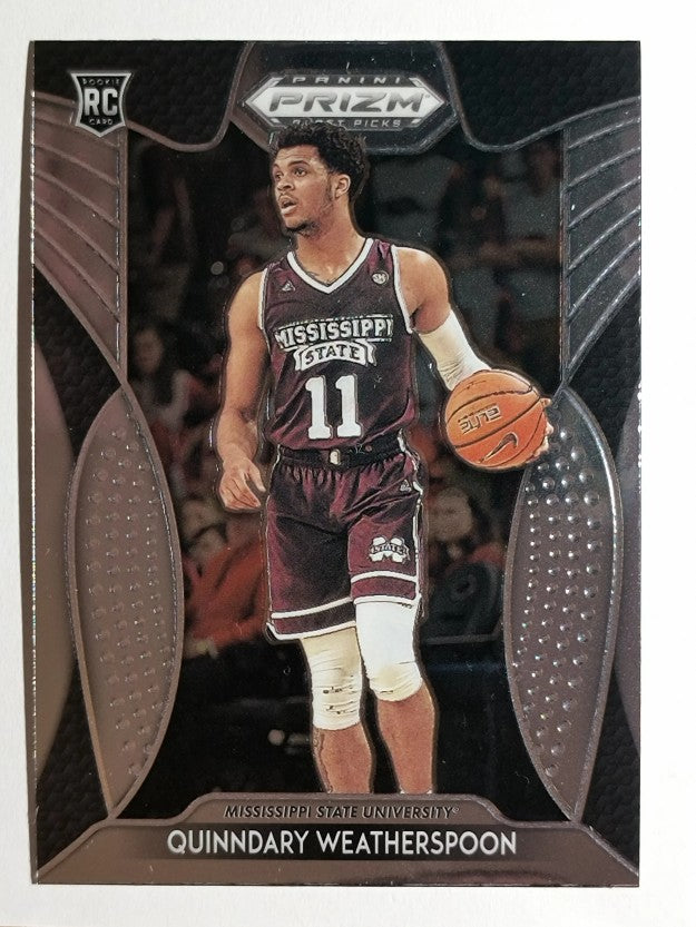 2019-20 Panini Prizm Draft Picks #50 Quinndary Weatherspoon